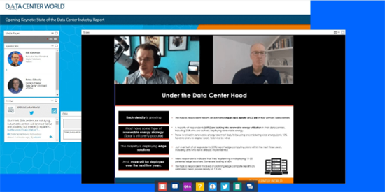 Data Center World 2020: A Virtual Experience - August 2020 (Screen Capture)