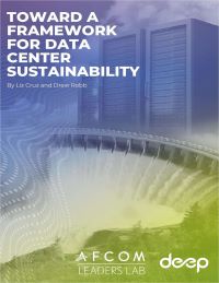 Toward a Framework for Data Center Sustainability