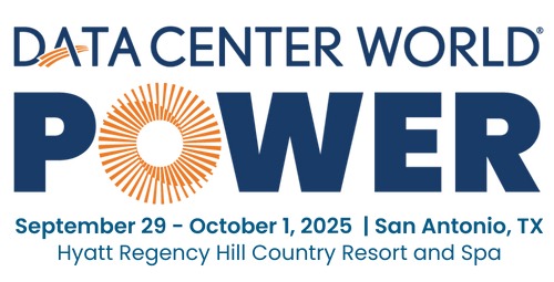 Data Center World POWER Logo and Dates