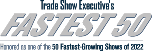 Trade Show Executive's FASTEST50 badge.